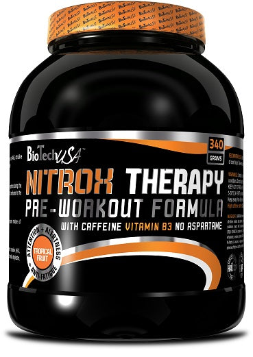 BioTech Nitrox Therapy pirmstreniņu pulvera PARAUGI 10x17g