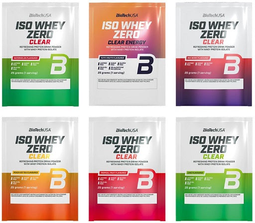 BioTech Iso Whey Zero Clear SAMPLES 10x25g Watermelon