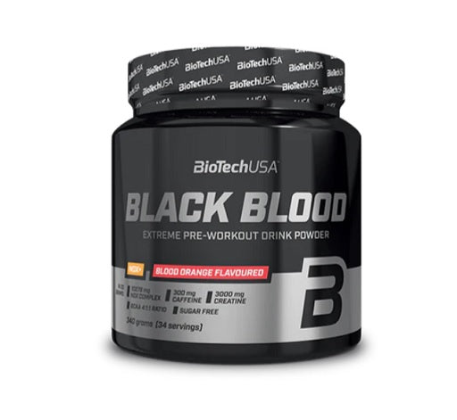 BioTech Black Blood NOX+ 340g melleņu-laima