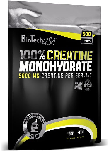 BioTech creatine Monohydrate 500g bag