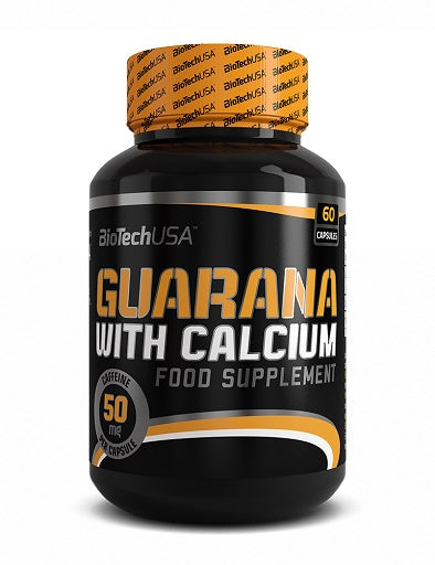 BioTech Guarana ar kalcija 60 kapsulu