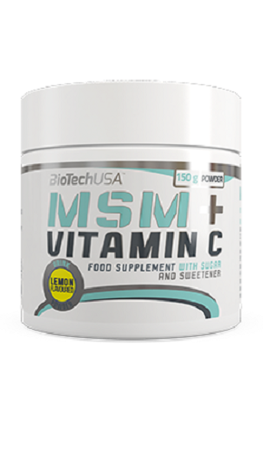 BioTech MSM + vitamīns C - 150g