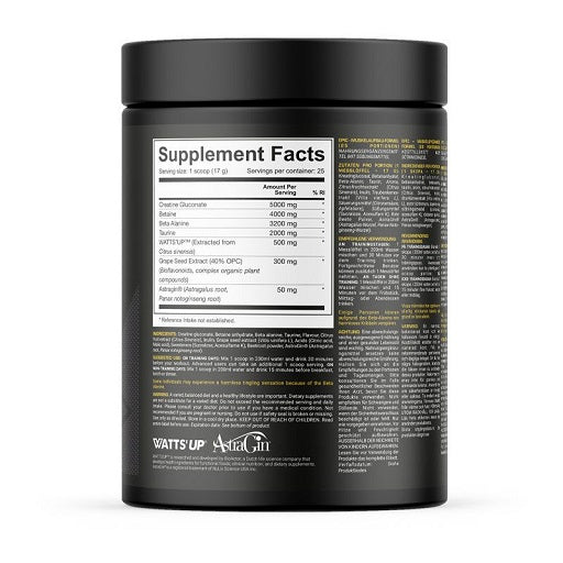 Dedicated EPIC Muscle Building Formula 425g Orange