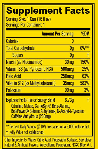 Cellucor C4 Carbonated 500ml SINGLE DOSE Orange Slice