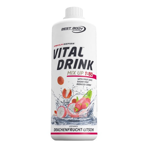 Best Body Vital Drink 1:80 - 1000ml Blood Orange