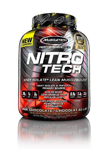 Muscletech Performance sērijas Nitro-Tech 1,8 kg piena šokolāde