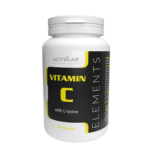 Activlab Elements Vitamin C with L-lysine 60 capsules