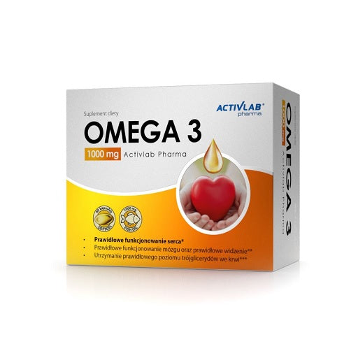 Activlab Omega 3 1000mg 60 kapsulas