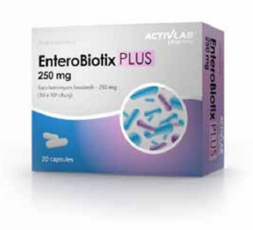 Activlab EnteroBiotix Plus 250mg 20 capsules