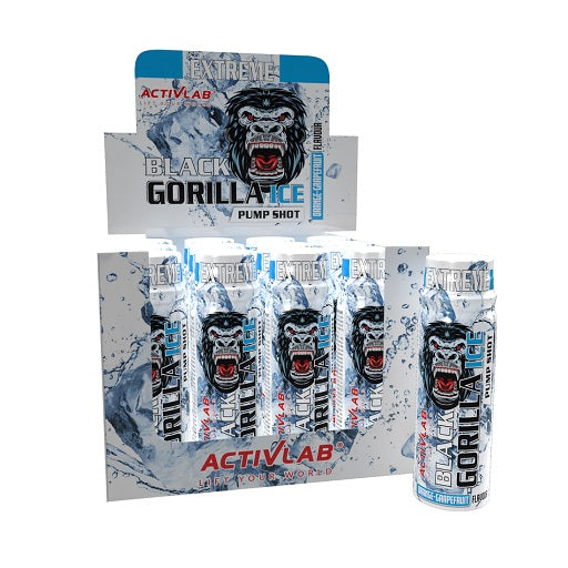 Activlab Black Gorilla Ice Pump Shot Orange Grapefruit 12x80ml