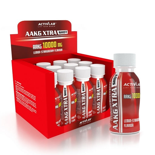 Activlab AAKG Xtra Shot 12 x 100ml Lemon-Strawberry