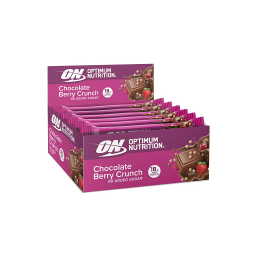 Optimum NUtrition Crunchy proteīna batoniņš 12x55g Šokolādes jūras sāls crunch