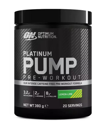 Optimum Nutrition Platinum Pump 380g Lemon Lime