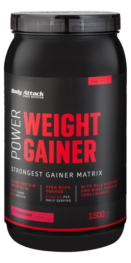 Šokolāde Body Attack Power Weight Gainer 1,5 kg