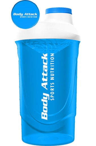 Body Attack Shaker 600ml Red-White