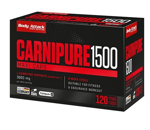 Body Attack Carnipure 1500 120 kapsulas