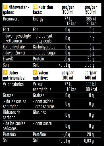 Body Attack Clear Iso sūkalu dzēriens 12 x 500 ml