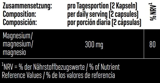 Body Attack magnija bisglicināts 120 kapsulas