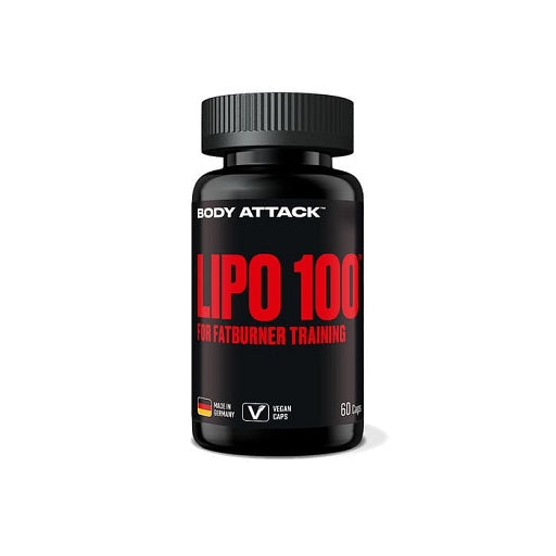 Body Attack Lipo Fatburner 100 60 capsules