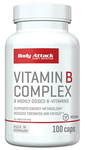 Body Attack B-Complex 100 kapsula