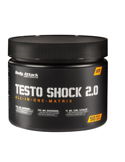 Body Attack Testo Shock 2.0 - 90 kapsulas