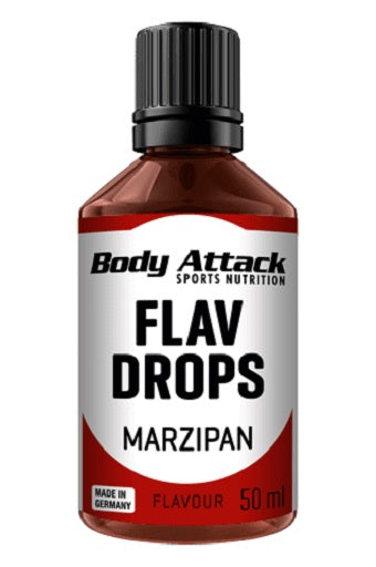 Body Attack Flav Drops 50ml Butter Biscuit