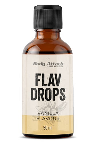 Body Attack Flav Drops 50 ml siera kūka