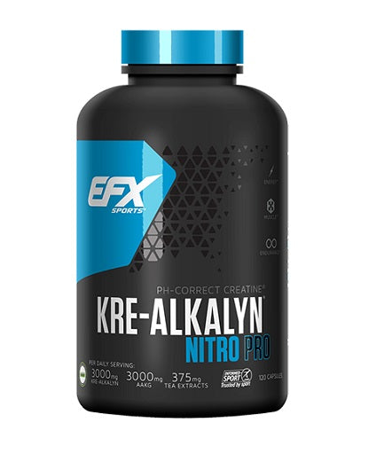 EFX Kre-Alkalyn Nitro PRO - 120 vāciņi