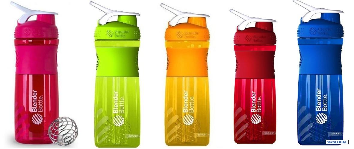 Blender Bottle Sport Mixer 820ml White