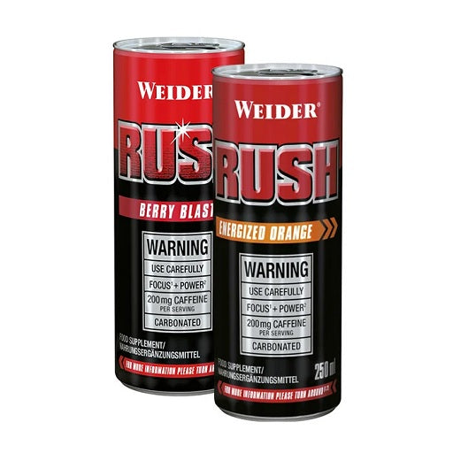 Weider Rush RT3 24x250ml Dose Energized Orange