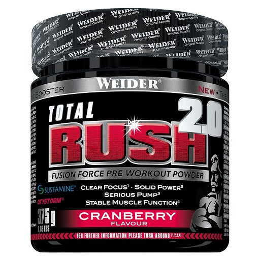 Weider Total Rush 2.0 - 375g Apelsīns