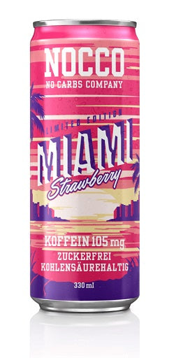 Nocco BCAA DRink 24 x 330 ml Miami - Strawberry