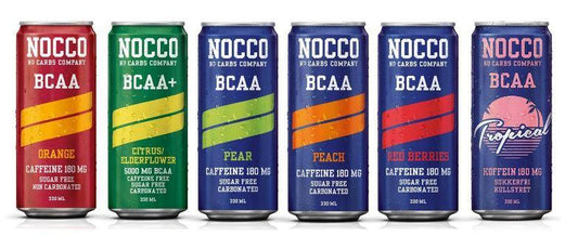 Nocco BCAA Dzēriens 330 ml VIENAS DEVAS Vienreizējās lietošanas