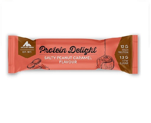 Multipower proteīns Delight proteīna batoniņš 18x 35g Sāļš zemesriekstu karamele