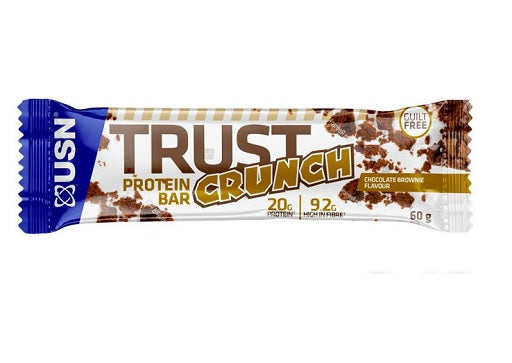 USN TRUST Crunch Bars 12x60g Fudge Brownie