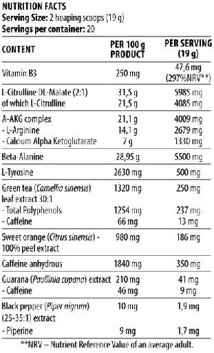 DY Nutrition Blood&Guts 380g Prometeus Punch