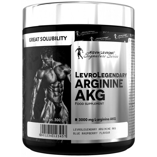 Kevin Levrone Leģendārais arginīns AKG 300g citrusaugļu persiks