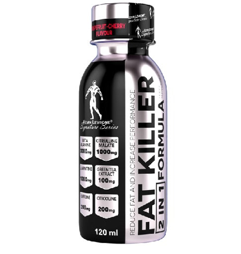 Kevin Levrone Fat Killer 2 vienā šāvienā 24x120 ml aveņu-citrusaugļu