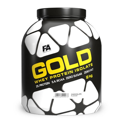 FA Nutrition Gold Isolate 2kg zemeņu-banānu