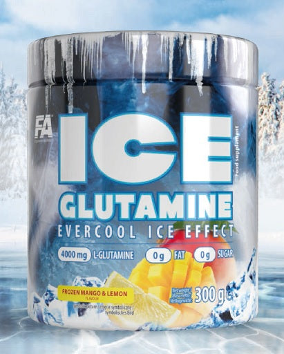 FA Nutrition ICE Glutamīns 300g Saldēts mango-citrons