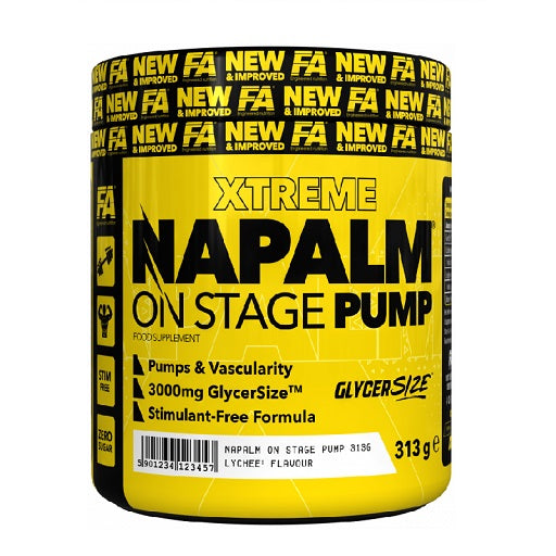 FA Nutrition NAPALM On Stage Pump313g Mango Lemon