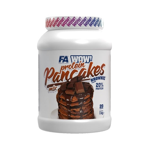 FA Nutrition WOW proteīna pankūkas 1000g baltās šokolādes