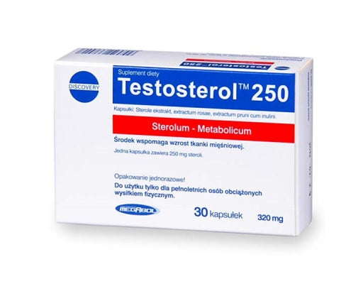 Megabol Testosterol 250 - 30 capsules